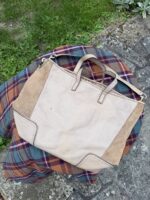 Coach Hadley Exotic Python Leather Tote Duffle Extra Large Shoulder Bag Beige — photo 15 of 15