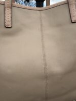 Coach Metro Horse & Carriage Large Tote Bag Beige Crossgrain Leather Shopper — photo 11 of 15