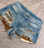 Denim & Supply Ralph Lauren Women's Mid 10”Rise Beaded Denim Shorts — photo 10 of 15