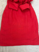 Droopy&Browns Angela Holmes Red Linen Dress — photo 13 of 15