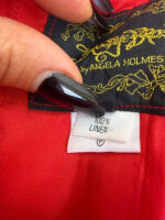 Droopy&Browns Angela Holmes Red Linen Dress — photo 7 of 15