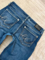 Express Women's Bootcut Jeans low 7.5”rise blue — photo 4 of 15
