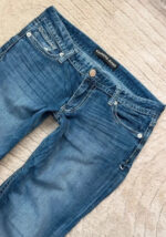 Express Women's Bootcut Jeans low 7.5”rise blue — photo 5 of 15