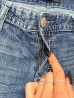 Express Women's Bootcut Jeans low 7.5”rise blue — photo 8 of 15