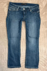Express Women's Bootcut Jeans low 7.5”rise blue — photo 9 of 15