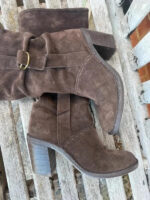 Fly London Women's Brown Suede Slouch Knee High Boots — photo 9 of 15