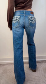 Gap Women's Flare low 9”rise blue bootcut jeans