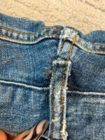 Gap Women's Flare low 9”rise blue bootcut jeans — photo 14 of 15