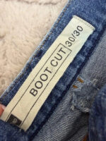 Gap Women's Flare low 9”rise blue bootcut jeans — photo 8 of 15
