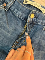 Gap Women's Flare low 9”rise blue bootcut jeans — photo 9 of 15