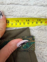 Lellgmode Women's 80s Wool Pleated Khaki Shorts — photo 13 of 15