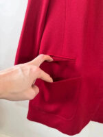 Lucia Women's 90s Burgundy Virgin Wool Blazer — photo 13 of 13