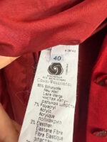Lucia Women's 90s Burgundy Virgin Wool Blazer — photo 6 of 13