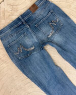 Maurices womens bootcut low 8.5”rise blue jeans — photo 9 of 15
