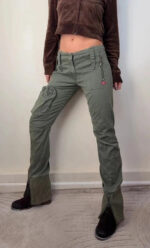 Miss Sixty Women's Low 9”Rise Cargo Military Trousers W26L31.5 — photo 3 of 15