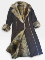 Women's Y2K Reversible Faux Fur Penny Lane Maxi Long Coat — photo 4 of 15