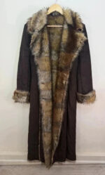 Women's Y2K Reversible Faux Fur Penny Lane Maxi Long Coat — photo 5 of 15