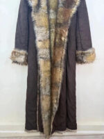 Women's Y2K Reversible Faux Fur Penny Lane Maxi Long Coat — photo 12 of 15