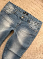 L.e.i. womens low rise 9” petite flare blue jeans — photo 5 of 15