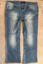L.e.i. womens low rise 9” petite flare blue jeans — photo 9 of 15