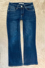 9th&Main womens low-mid rise 9” flare jeans petite — photo 7 of 15