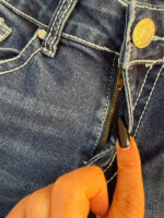9th&Main womens low-mid rise 9” flare jeans petite — photo 11 of 15
