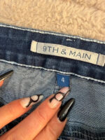 9th&Main womens low-mid rise 9” flare jeans petite — photo 12 of 15