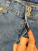 Angels womens ultra low rise 7” flare jeans — photo 11 of 15