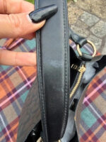 Coach Town Bucket Bag 91512 signature brown black shoulder bag gold chunky tote — photo 14 of 15