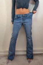 Vanity Women's Jeans Y2K Low 7.5”Rise Flared — photo 4 of 15