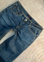 Vigold Women's Y2K Low 8.5”Rise Sweet Flare Jeans — photo 7 of 15