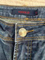 Vigold Women's Y2K Low 8.5”Rise Sweet Flare Jeans — photo 8 of 15