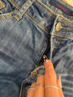 Vigold Women's Y2K Low 8.5”Rise Sweet Flare Jeans — photo 13 of 15