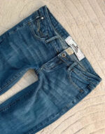 Garage Women's Y2K Ultra Low 6.5”Rise Flare Petite Jeans — photo 5 of 15