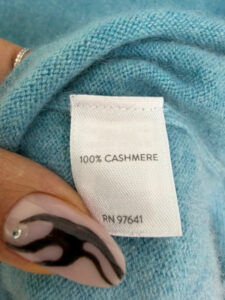 Label on a J.Jill piece, UK 16