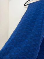 Land Rover 100% Scottish Cashmere Scarf Blue Navy Check Fringed Unisex Wrap — photo 9 of 9