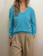 F&F Women's 100% Cashmere V Neck Jumper — photo 2 of 10