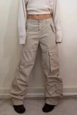 Pinko Women's Cargo Low 9”Rise Trousers