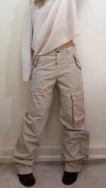 Pinko Women's Cargo Low 9”Rise Trousers — photo 4 of 15