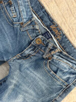 Vanity Women's ultra low 6”rise blue flared jeans W26L31 — photo 6 of 13