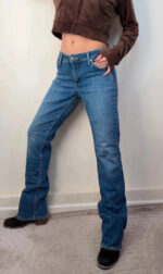 Silver Women's Bootcut Jeans mid 9”rise blue W32L33 — photo 3 of 15