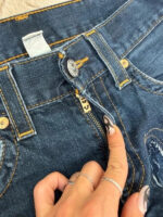 True Religion Women's Custom Hand Painted Bootcut Jeans W29L34 — photo 12 of 15