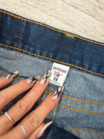 True Religion Women's Custom Hand Painted Bootcut Jeans W29L34 — photo 7 of 15