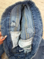 Women's Y2K Flare mid 9”rise blue jeans — photo 11 of 15