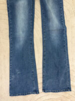 Women's Y2K Flare mid 9”rise blue jeans — photo 14 of 15